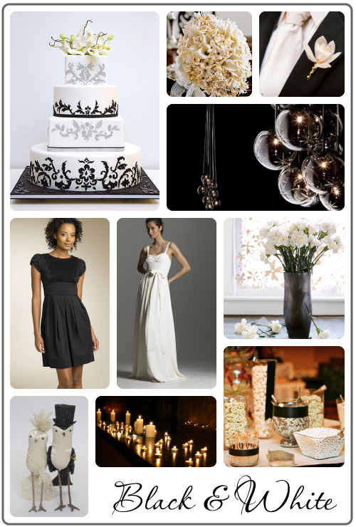 black and white wedding theme photos. Re: Black and White Wedding